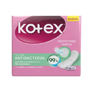 Protector Diario Kotex Antibacterial Bulto 12X50 Und